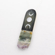 Load image into Gallery viewer, JASPER MOONS NECKLACE

