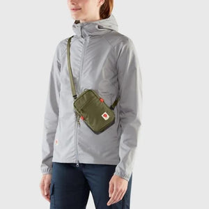 High Coast Pocket in Green on Model