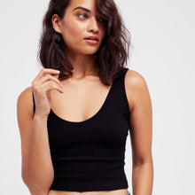 Load image into Gallery viewer, Solid Ribbed Brami in Black

