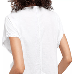 You Rock Tee in Optic White - Back