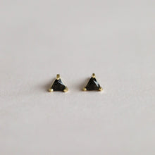 Load image into Gallery viewer, Black Tourmaline Mini Energy Gem Earrings
