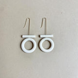 Duchess Earrings in Cream