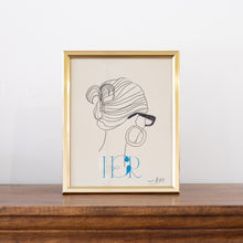 Load image into Gallery viewer, MODERN LINE FRAMED ART PRINTS
