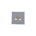 Rainbow Baby Burp Cloth