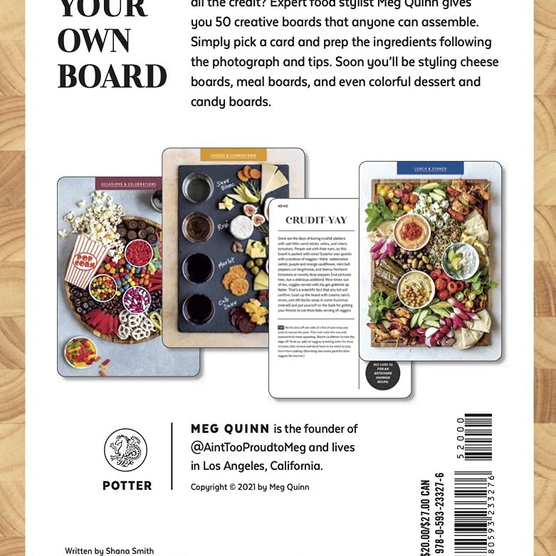 The Cheese Board Deck - Back Cover