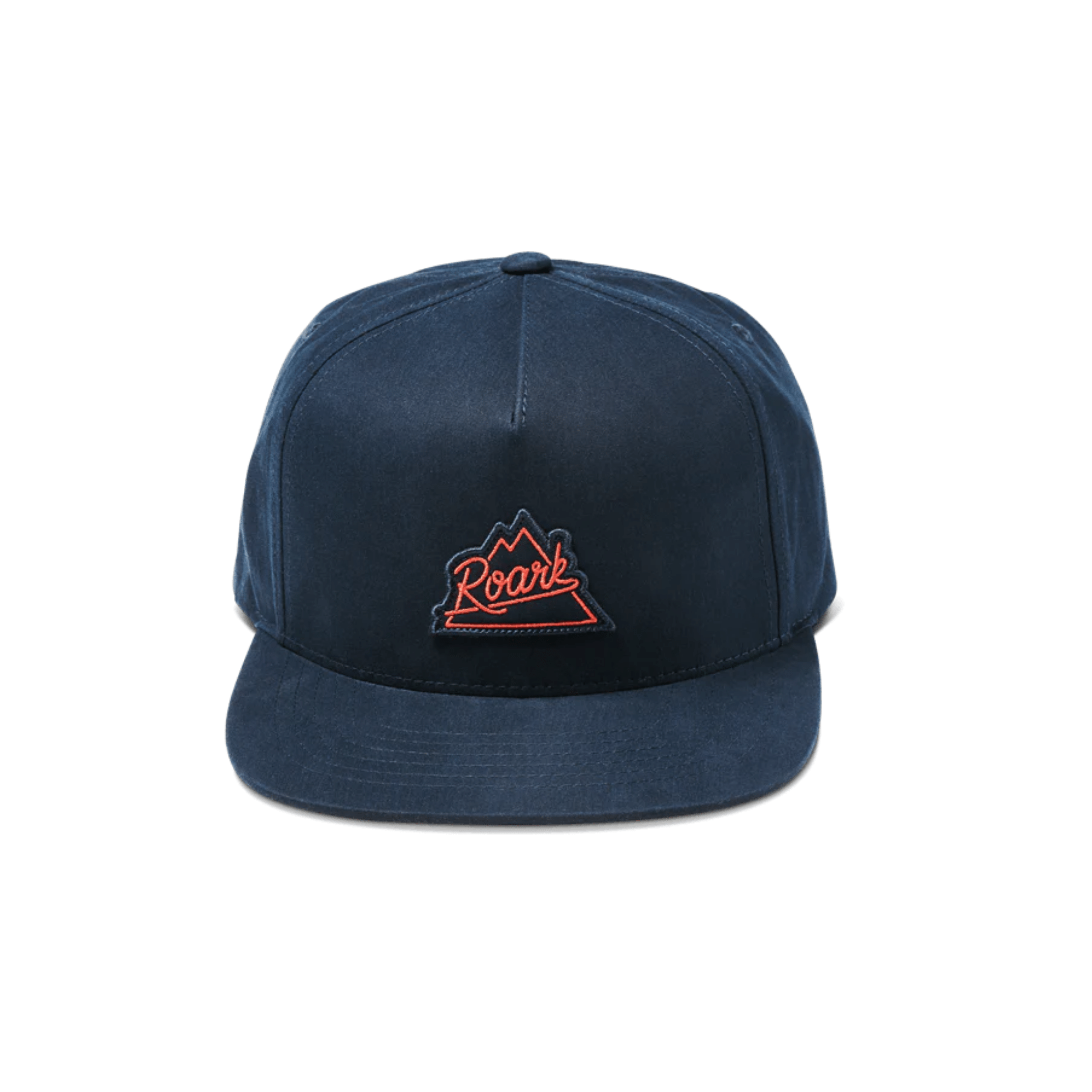 Peaking 5 Panel Cap in Dark Navy
