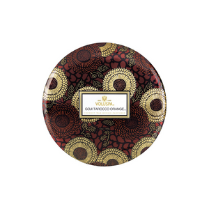 Goji Tarocco Orange 3 Wick Candle