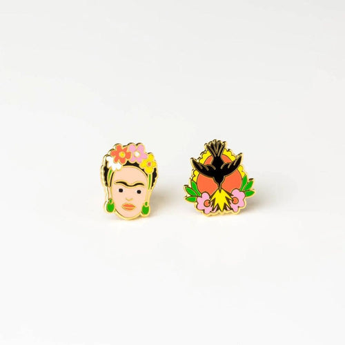 Frida Kahlo Stud Earrings