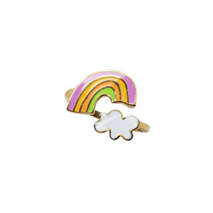 Rainbow Cloud Ring